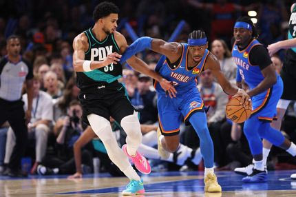 Σούπερ Γκίλτζιους-Αλεξάντερ οδήγησε τους Θάντερ στην 9η σερί νίκη, αυτή τη φορά κόντρα στους Μπλέιζερς