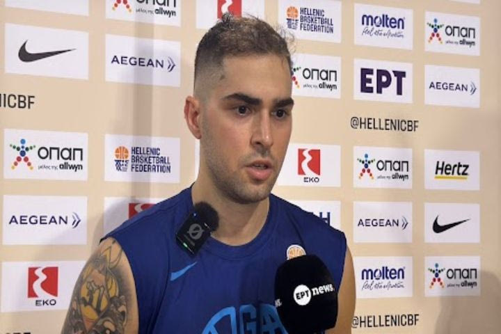Τολιόπουλος: “Νιώθω καλά για να αγωνιστώ αύριο, πάντα τιμή και υπερηφάνεια η Εθνική”