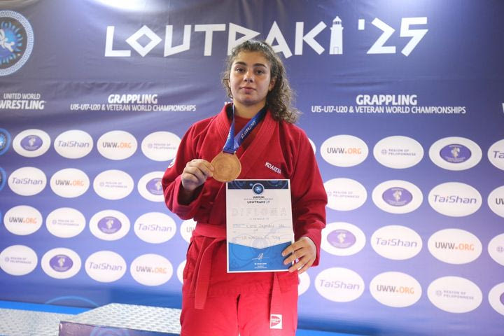 Παγκόσμιο Πρωτάθλημα Grappling: “Χάλκινη” η Έλενα Ζαϊμίδου στο Λουτράκι