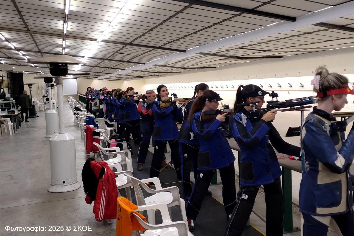 Τέσσερα μετάλλια ο Κωνσταντίνος Λάζος στο Πανελλήνιο Σκοποβολής Αεροβόλων Όπλων