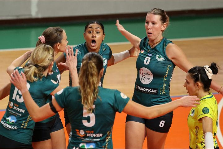 Μίλωνας – Άρης 3-2: Θρίλερ στη Νέα Σμύρνη, οι γηπεδούχες επικράτησαν των κιτρινόμαυρων στο tie-break για τη Volley League γυναικών