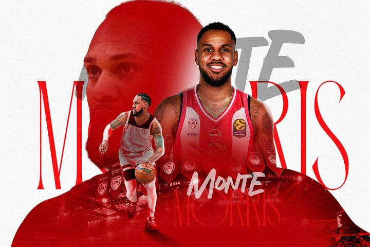 Ο Ολυμπιακός, το προφίλ του Μόντε Μόρις: Ένας Floor General που φέρνει συνέπεια και ισορροπία