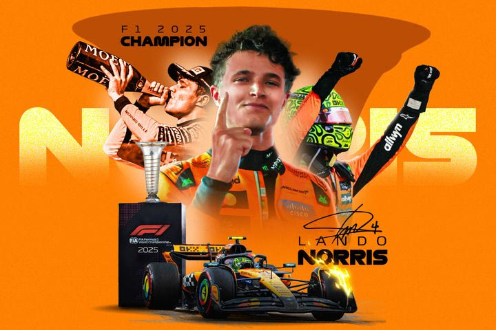 Νέος "βασιλιάς": Παγκόσμιος πρωταθλητής ο Νόρις, εκθρόνισε τον Φερστάπεν σε ένα συναρπαστικό πρωτάθλημα