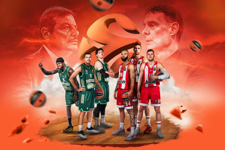 Παναθηναϊκός AKTOR – Ολυμπιακός: Ένα ντέρμπι 90 εκατομμυρίων στη EuroLeague