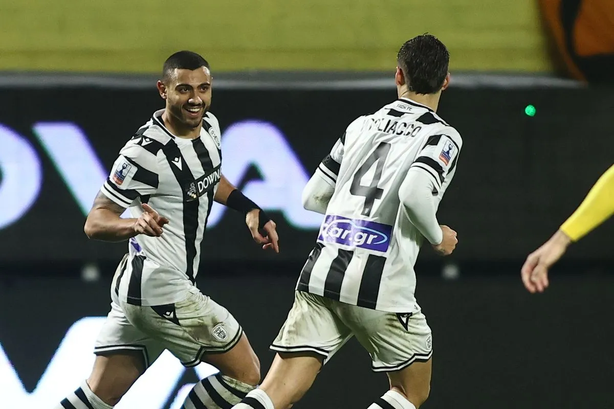 Το απίθανο ψαλιδάκι του Γιακουμάκη που ξέρανε τον Άρη στο 96′