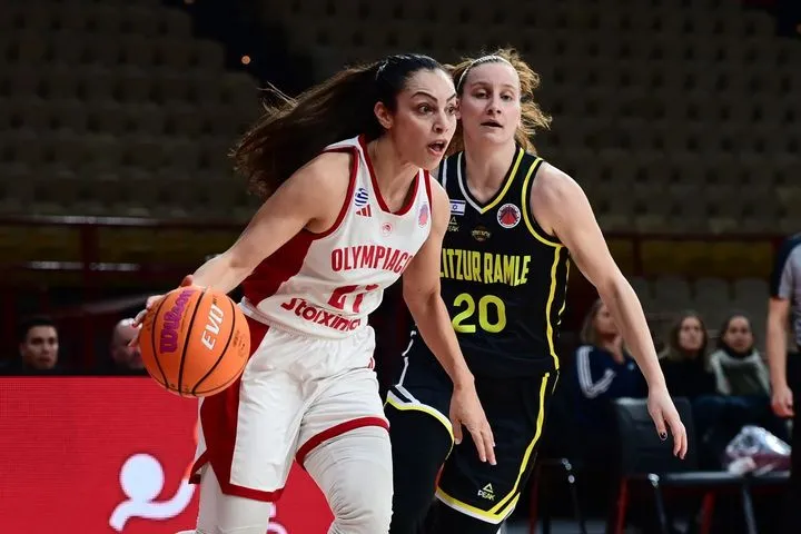 Ο Ολυμπιακός ηττήθηκε από την Ελιτζούρ Ράμλα, πήρε όμως την πρόκριση στη φάση των 16 του EuroCup Γυναικών