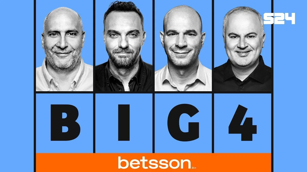 BIG 4 by Betsson με όλα τα τελευταία νέα σε ποδόσφαιρο και μπάσκετ