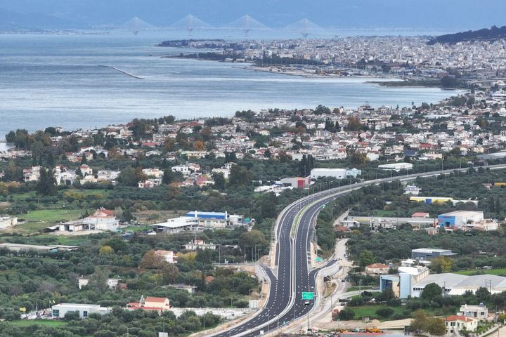 Παράδοση στην κυκλοφορία του τελευταίου τμήματος του Αυτοκινητόδρομου Πάτρα – Πύργος: Μιντιλόγλι – Καμίνια