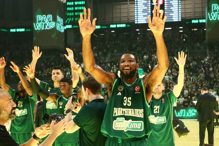 Παναθηναϊκός AKTOR: Αποθέωση στο Telekom Center Athens για τους παίκτες του τριφυλλιού μετά τη σπουδαία νίκη επί της Χάποελ