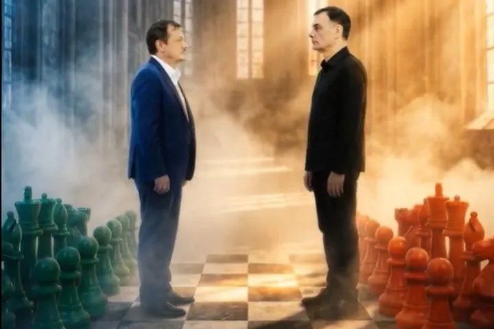 Παναθηναϊκός – Ολυμπιακός: Απολαυστικό teaser με Αταμάν και Μπαρτζώκα πάνω σε σκακιέρα