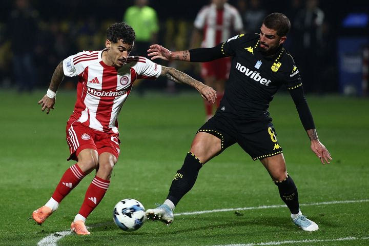 Stoiximan Super League: Η βαθμολογία μετά την ισοπαλία ανάμεσα σε Άρη και Ολυμπιακό