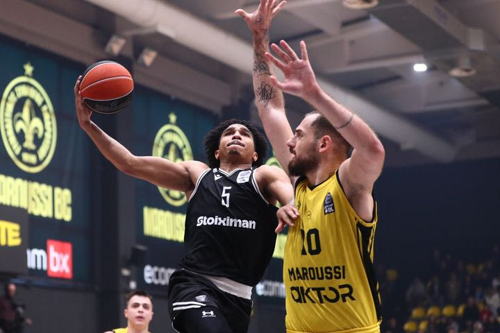 Μαρούσι – ΠΑΟΚ 87-97: Η ομάδα του Ζντοβτς πέρασε από τον Άγιο Θωμά με πολλά υποσχόμενους Άλεν και Ταϊρί