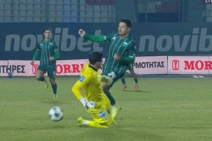 Πανσερραϊκός – Λεβαδειακός: Ο Τιναλίνι ανέτρεψε τον Παλάσιος μακριά από την περιοχή και αποβλήθηκε με κόκκινη