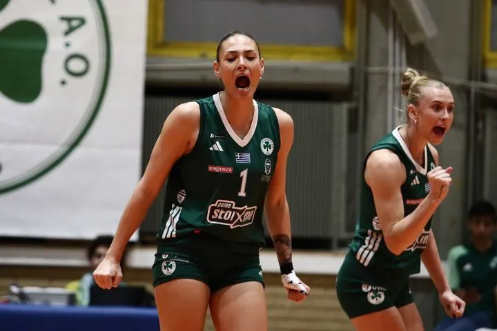 Παναθηναϊκός – Ντούνιγκεν 3-0: Οι πράσινες πέρασαν με άνεση στις 16 του Challenge Cup