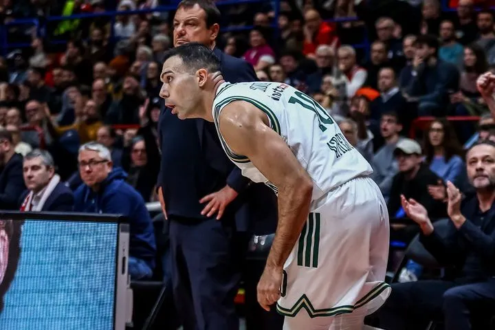 Αρμάνι – Παναθηναϊκός AKTOR 96-89: Κακή βραδιά στο Μιλάνο, με μόνο διασωθέντα τον Σλούκα και δεύτερη διαδοχική ήττα