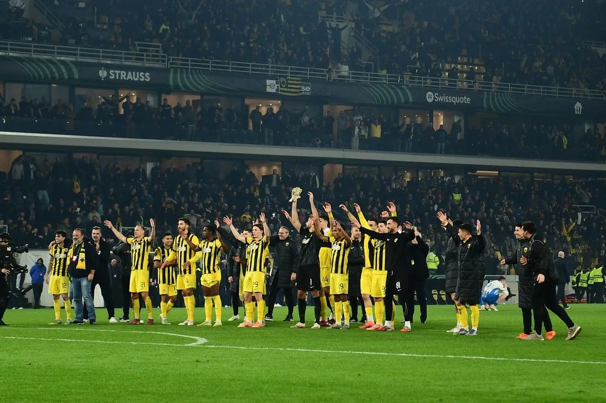 AEK: Πάρτι στην OPAP Arena, οι παίκτες πανηγύρισαν με την ψυχή τους την επική ανατροπή