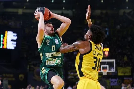 Καυτό ξεκίνημα από τον Παναθηναϊκό AKTOR με 12/15 σουτ στην πρώτη περίοδο κόντρα στην ΑΕΚ