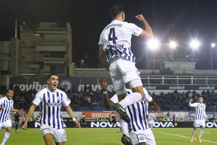 Ο Σταυρόπουλος άνοιξε το σκορ για τον Ατρόμητο απέναντι στον ΠΑΟΚ