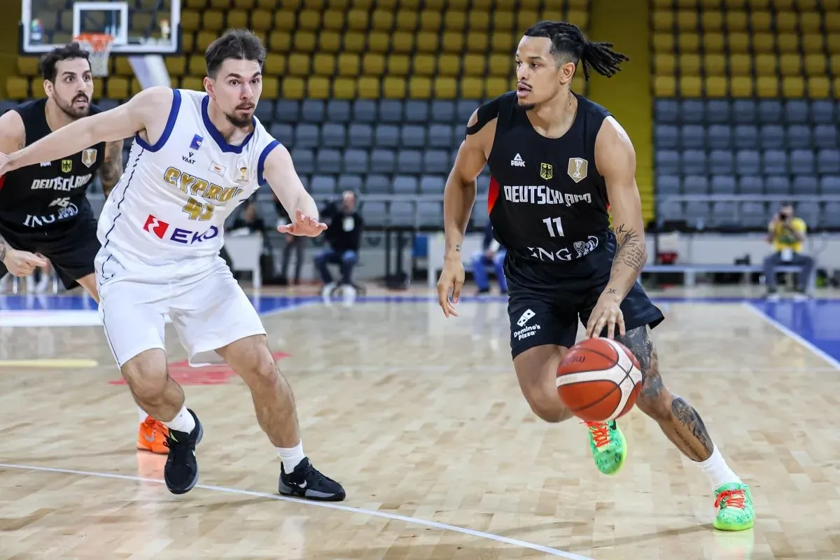 Κύπρος – Γερμανία 64-83:  Η υπεροχή της πρωταθλήτριας Ευρώπης στο τρίτο δεκάλεπτο ήταν αρκετή για να της δώσει τη νίκη
