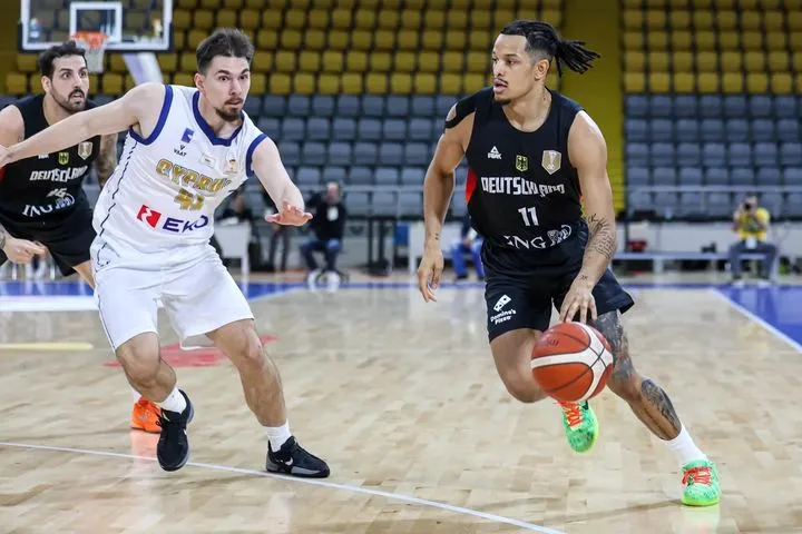 Κύπρος – Γερμανία 64-83:  Η υπεροχή της πρωταθλήτριας Ευρώπης στο τρίτο δεκάλεπτο ήταν αρκετή για να της δώσει τη νίκη