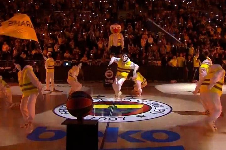 Φενέρμπαχτσε – Παναθηναϊκός AKTOR: Το εντυπωσιακό σόου πριν από το τζάμπολ