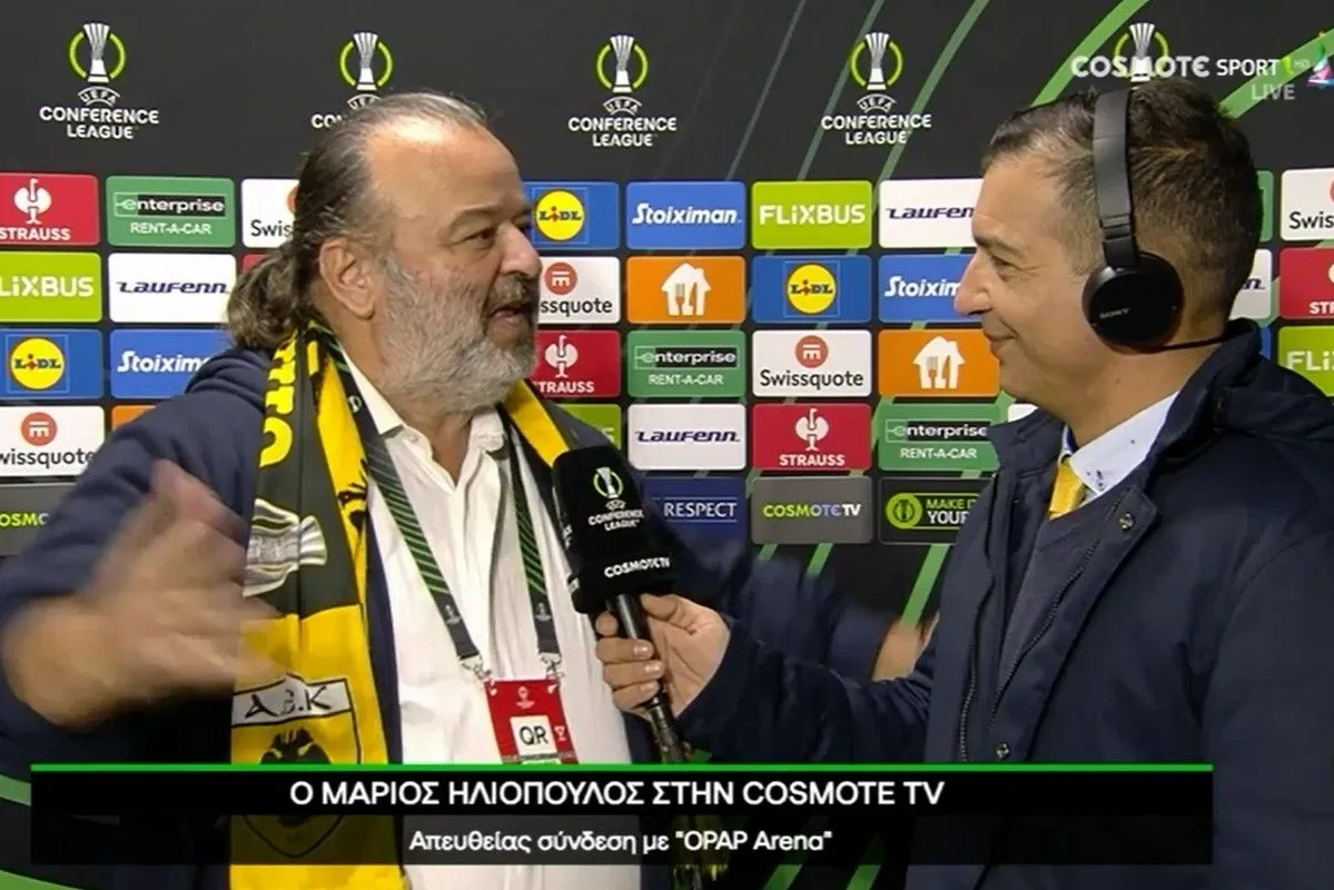 Χείμαρρος ο Ηλιόπουλος: “Το σύμπαν δικαίωσε την ΑΕΚ, θέλουν δεν θέλουν το ελληνικό ποδόσφαιρο θα καθαρίσει”
