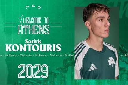 Επίσημα πράσινος ο Σωτήρης Κοντούρης: Στον Παναθηναϊκό μέχρι το 2029