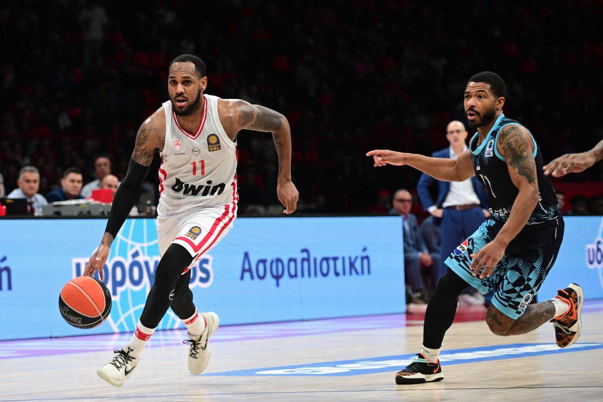 Τα highlights από τη νίκη του Ολυμπιακού επί του Κολοσσού: Το ντεμπούτο του Μόρις και το ρεκόρ του Ντόρσεϊ