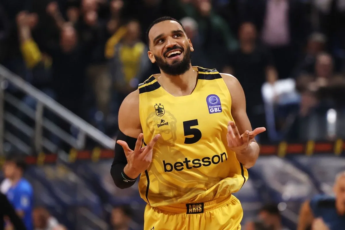 Τα highlights από την νίκη του Άρη Betsson κόντρα στο Περιστέρι Betsson στην παράταση