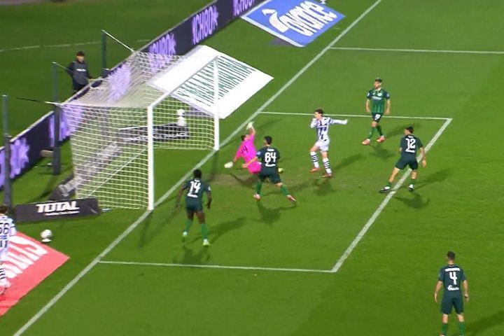 O Kωνσταντέλιας άνοιξε το σκορ για τον ΠΑΟΚ απέναντι στη Μαρκό