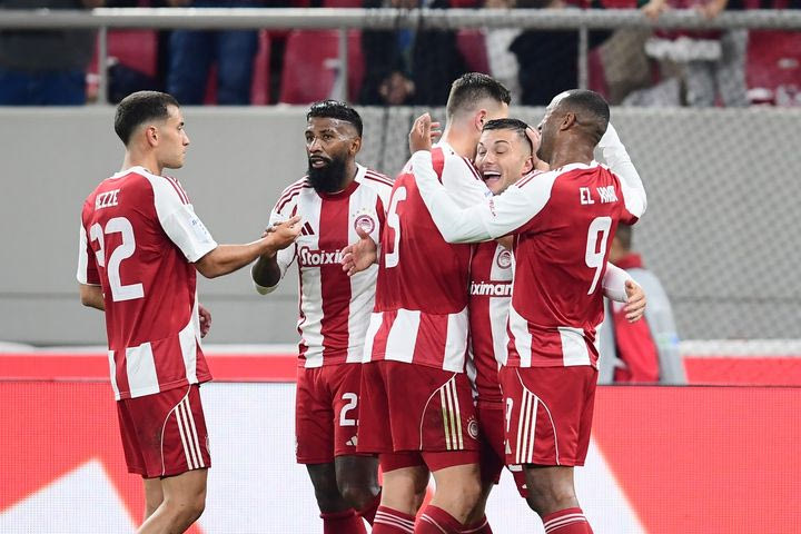 Ολυμπιακός: Το VIDEO της ντοπιέτας του Ελ Κααμπί με το εντυπωσιακό ψαλίδι και το παρθενικό γκολ του Στρεφέτσα