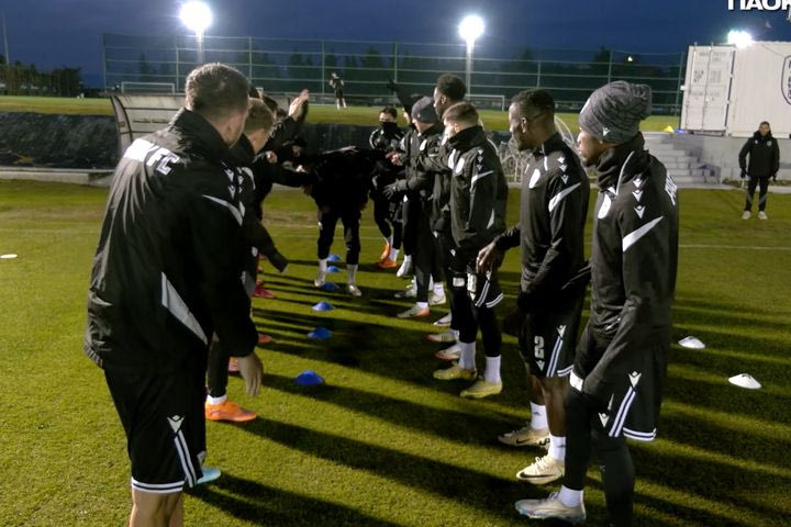 ΠΑΟΚ: Το φατούρο στον Ζαφείρη στην πρώτη του προπόνηση με τη φανέλα του Δικεφάλου