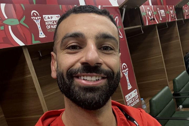 Copa Africa: Η χαμογελαστή selfie του Σαλάχ από τα αποδυτήρια της Αιγύπτου μετά το δεύτερο γκολ του