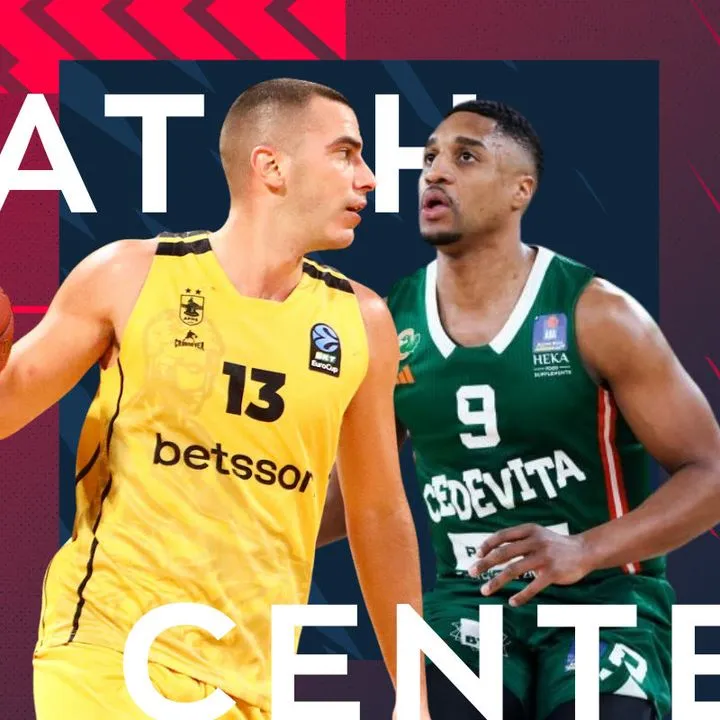 LIVE η αναμέτρηση του Άρη Betsson με την Τσεντεβίτα για τη 12η αγωνιστική του EuroCup