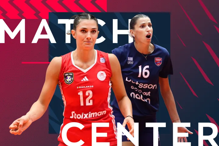 LIVE το σπουδαίο ματς μεταξύ Ολυμπιακού και Πανιώνιου Betsson για το τίτλο του Super Cup βόλεϊ γυναικών
