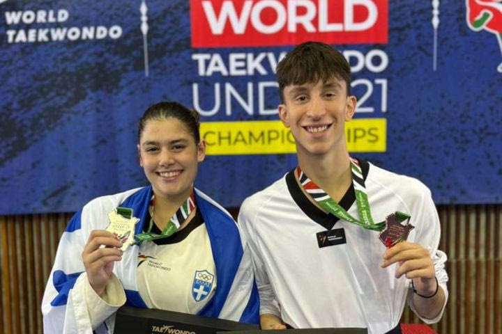 Παγκόσμιο Πρωτάθλημα U21 τάεκβοντο: Ασημένιο η Κίτσιου, χάλκινο ο Δημητρόπουλος