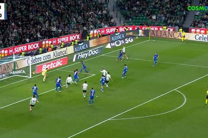 Ο Βαγιαννίδης σέρβιρε γκολ στον Αραούχο έπειτα από όμορφη ενέργεια για την Σπόρτινγκ κόντρα στην ΑΒΣ