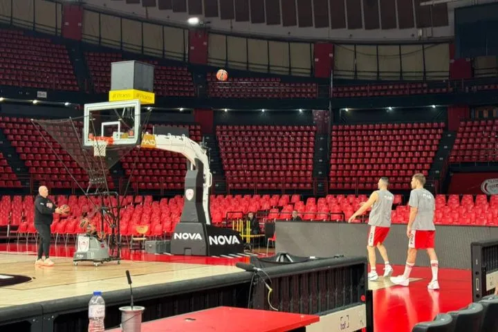 Αναβολή Ολυμπιακός – Φενέρμπαχτσε: Οι ερυθρόλευκοι έκαναν προπόνηση στο ΣΕΦ