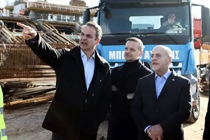 Στον Βοτανικό οι Κυριάκος Μητσοτάκης και Γιάννης Αλαφούζος: “Το γήπεδο θα παραδοθεί τον Μάιο του 2027”