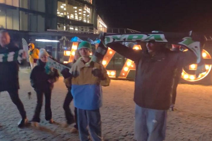 Ζάλγκιρις – Παναθηναϊκός AKTOR: Η στήριξη των οπαδών στη Λιθουανία για το ματς κόντρα στη Ζάλγκιρις