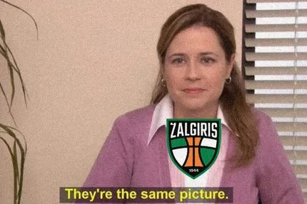 Περιπαικτική ανάρτηση της Ζάλγκιρις με άρωμα "The Office" για τις δύο 40άρες την ίδια εβδομάδα