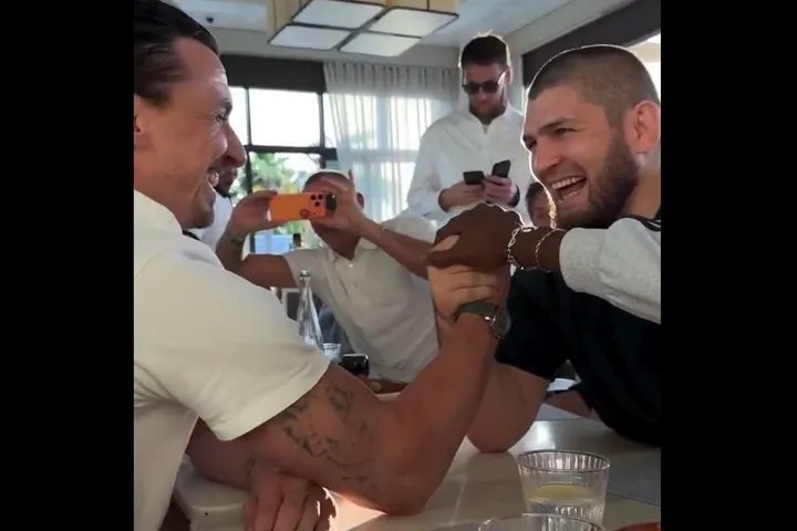 Επικό challenge μπρα ντε φερ μεταξύ Ζλάταν - Χαμπίμπ με διαιτητή τον Πογκμπά