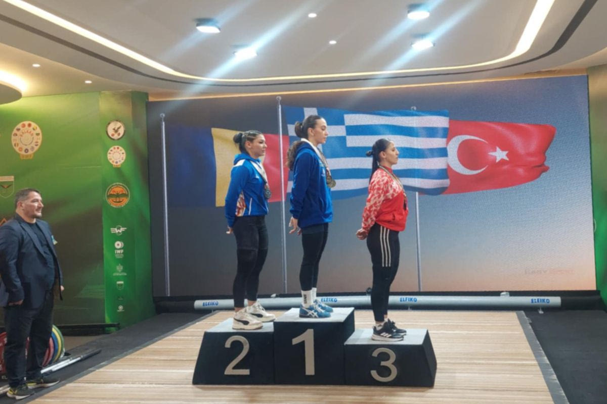 Τέσσερα χρυσά για την Ελλάδα στο Βαλκανικό Πρωτάθλημα άρσης βαρών
