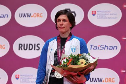 Στις κορυφαίες στιγμές της χρονιάς το χρυσό της Πρεβολαράκη στο Ευρωπαϊκό Πρωτάθλημα πάλης