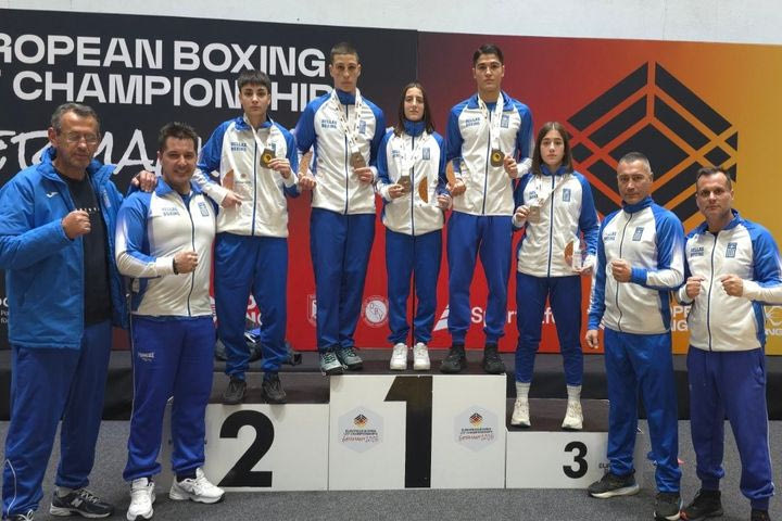 Πέντε πέντε χάλκινα μετάλλια από τη νέα γενιά της ελληνικής πυγμαχίας στο Ευρωπαϊκό Πρωτάθλημα U17