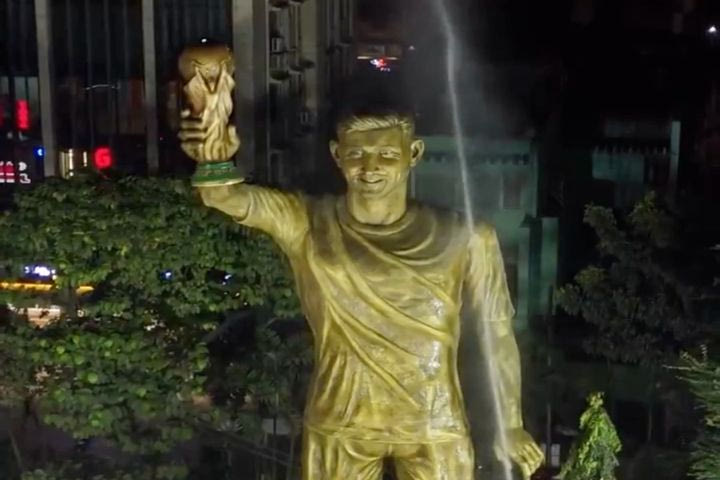 Η Ινδία αποθεώνει τον Μέσι με άγαλμα 21 μέτρων – Το ψηλότερο άγαλμα ποδοσφαιριστή