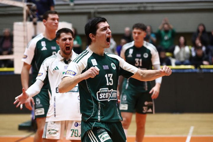 Τα highlights της μεγάλης νίκης του Παναθηναϊκού κόντρα στον Ολυμπιακό για τη Volley League