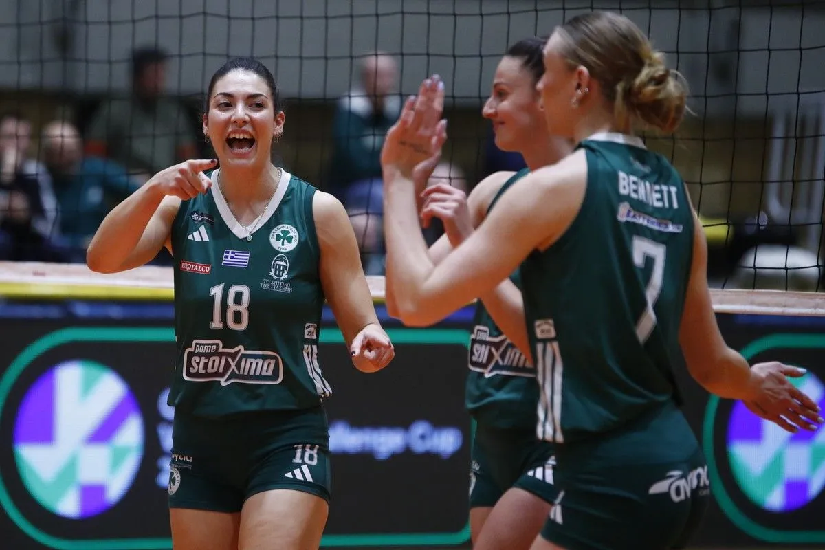 Παναθηναϊκός: Οι πράσινες προκρίθηκαν στους 8 του Challenge Cup με δεύτερη νίκη κόντρα στην Μπράγκα