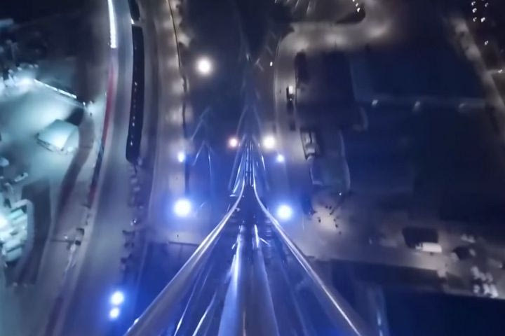 Εγκαινιάστηκε το μεγαλύτερο roller coaster του κόσμου: Τα VIDEOS κόβουν την ανάσα - Μπες αν αντέχεις
