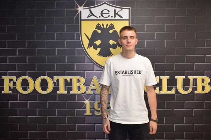 ΑΕΚ: Ο Δημήτρης Γκούμας συνεχίζει στο Αιγάλεω